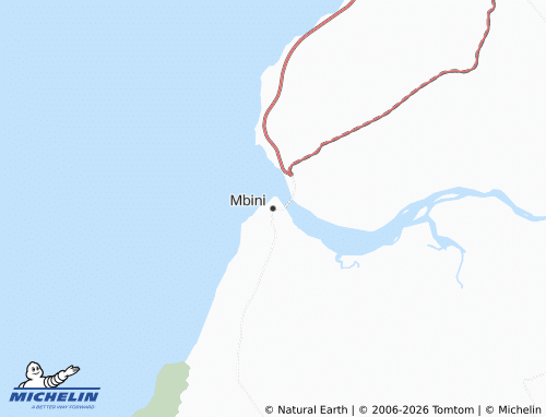 MICHELIN Mbini map - ViaMichelin