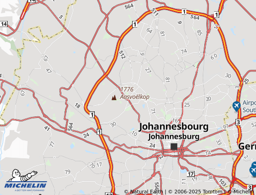 MICHELIN Montroux map - ViaMichelin