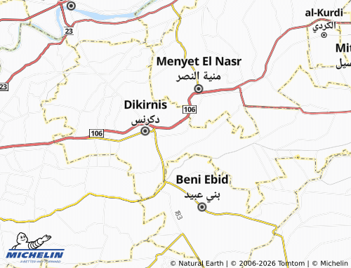 Mapa MICHELIN Meet Sharaf - ViaMichelin
