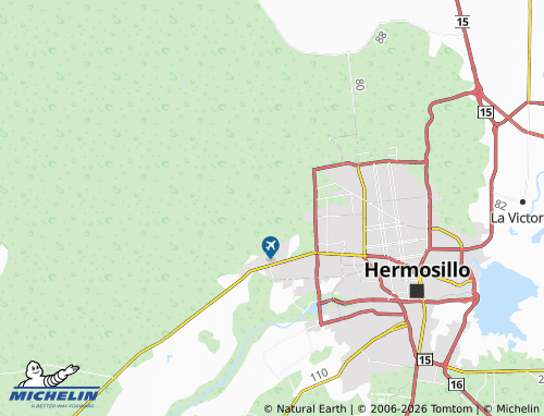 MICHELIN Privada Sacramento map - ViaMichelin