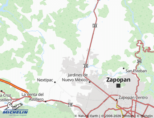 Mapa MICHELIN Privanza La Ceiba - ViaMichelin