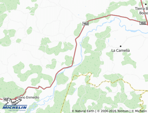 Mapa MICHELIN Manantial - ViaMichelin
