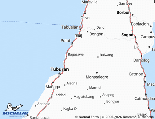 MICHELIN Macupa map - ViaMichelin