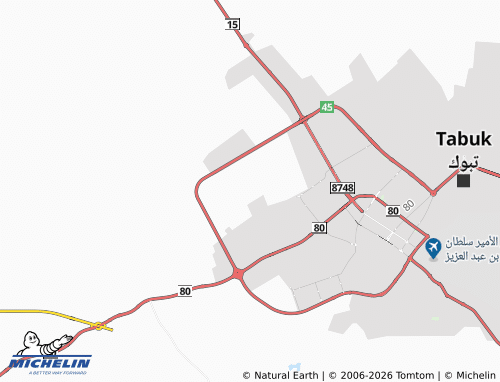 Mappa MICHELIN Ghirnatah - ViaMichelin