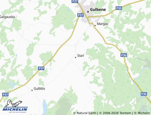 Mapa MICHELIN Stari - ViaMichelin