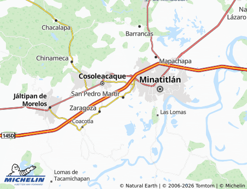 Mapa MICHELIN Los Pitales - ViaMichelin