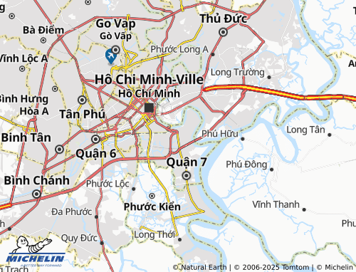 Mapa MICHELIN Tân Thuận Đông - ViaMichelin