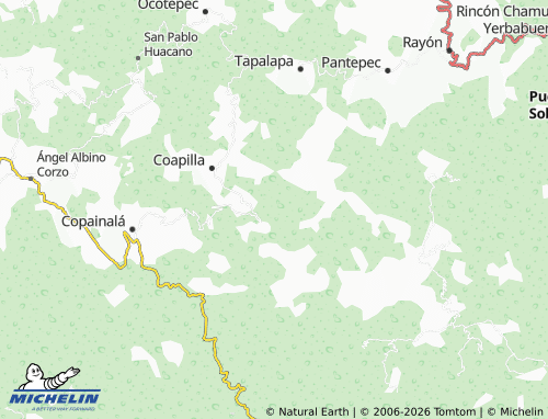 MICHELIN-Landkarte Llano Grande - ViaMichelin