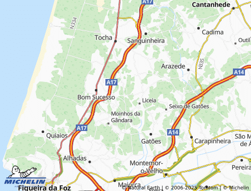 MICHELIN-Landkarte Canosa - ViaMichelin