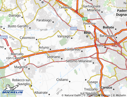 Mapa MICHELIN Rogorotto - ViaMichelin