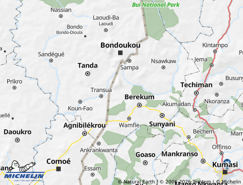 Mapa MICHELIN Jaman - ViaMichelin
