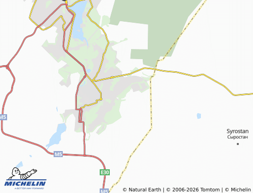 MICHELIN-Landkarte El'fa SNT - ViaMichelin