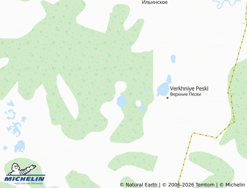MICHELIN-Landkarte Chusovaya - ViaMichelin