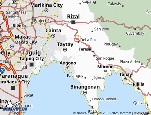 Kaart MICHELIN San Roque - ViaMichelin