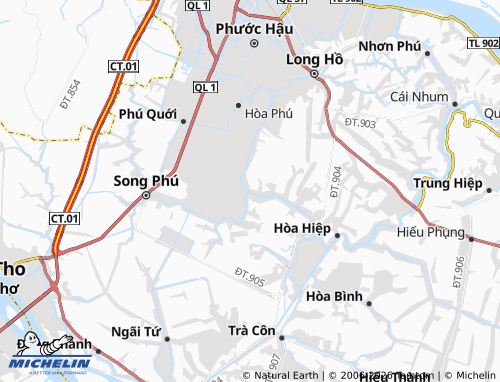 Kaart MICHELIN Hậu Lộc - ViaMichelin