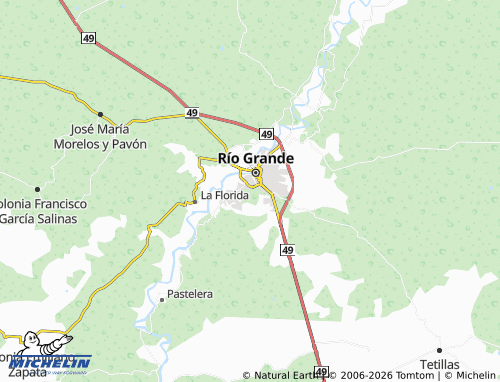 MICHELIN-Landkarte La Cuesta - ViaMichelin