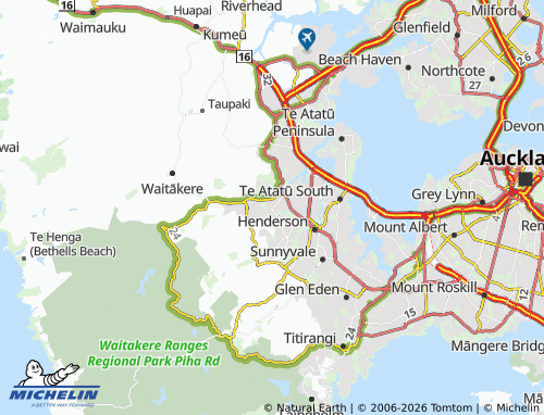 Mapa MICHELIN Ranui - ViaMichelin