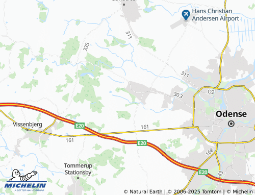 Carte MICHELIN Holeskov - ViaMichelin