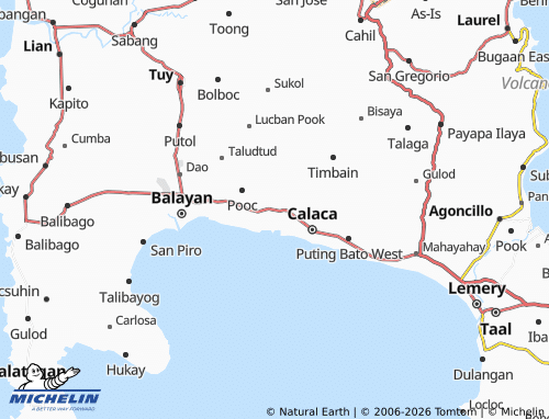 MICHELIN Dacanlao map - ViaMichelin
