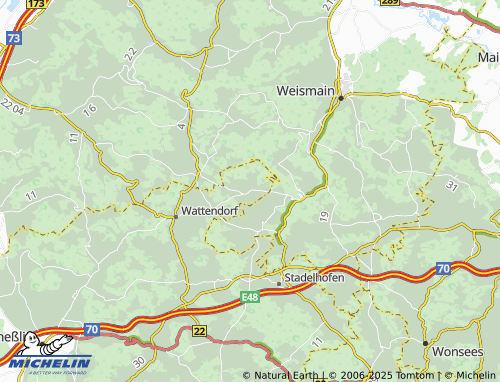 Mappa MICHELIN Bojendorf - ViaMichelin