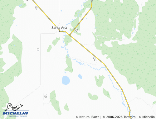 MICHELIN Abraham González map - ViaMichelin