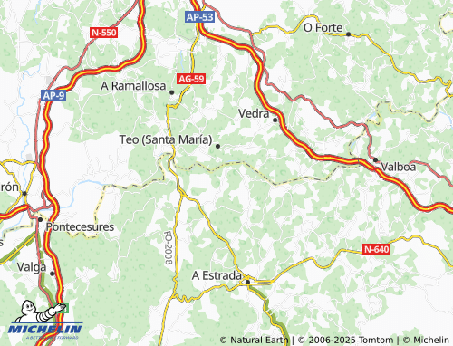 MICHELIN Corxa map - ViaMichelin