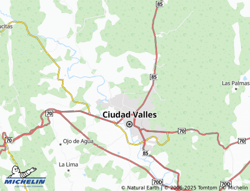 MICHELIN Del Sol map - ViaMichelin