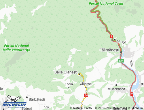 Mapa MICHELIN Comanca - ViaMichelin