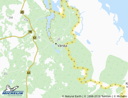 Mapa MICHELIN Kostkova - ViaMichelin