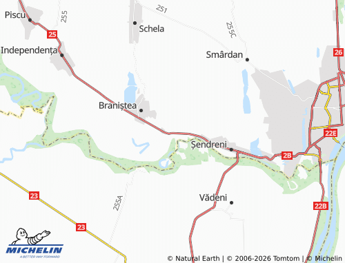 MICHELIN-Landkarte Traian - ViaMichelin