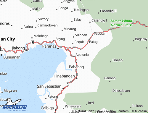 MICHELIN Apolonia map - ViaMichelin
