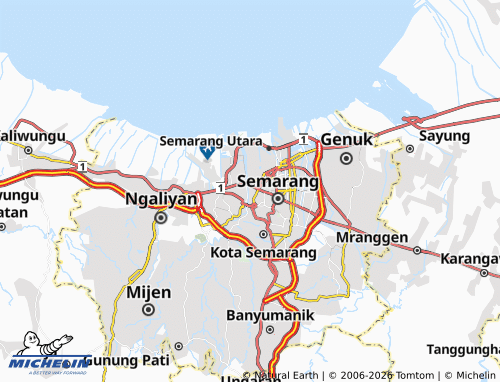 Carte MICHELIN Bulustalan - ViaMichelin