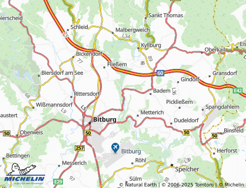 Mappa MICHELIN Erdorf - ViaMichelin
