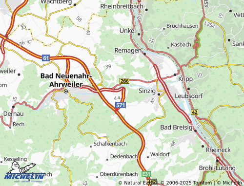 MICHELIN Ehlingen map - ViaMichelin