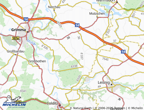 MICHELIN Leipnitz map - ViaMichelin