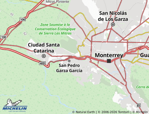 MICHELIN Torre Sierra Valle map - ViaMichelin