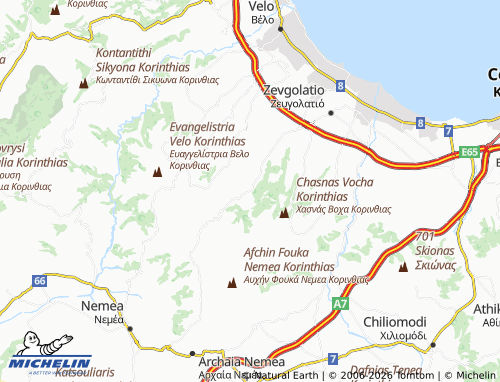MICHELIN Soulinari map - ViaMichelin