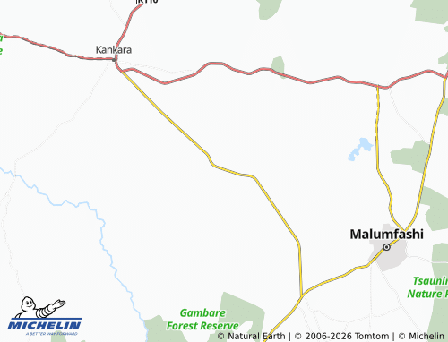 Mappa MICHELIN Kwakare - ViaMichelin