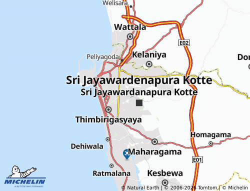 Mappa MICHELIN Gothamipura - ViaMichelin