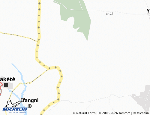 MICHELIN Odan Remi map - ViaMichelin