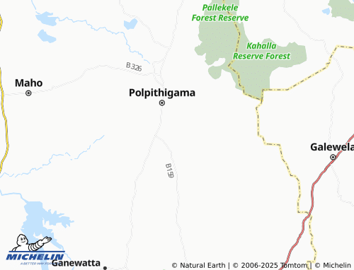 MICHELIN Balagolla map - ViaMichelin