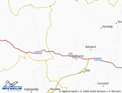 Mappa MICHELIN Kumarlar - ViaMichelin
