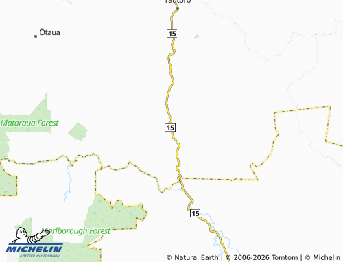 Mapa MICHELIN Awarua - ViaMichelin