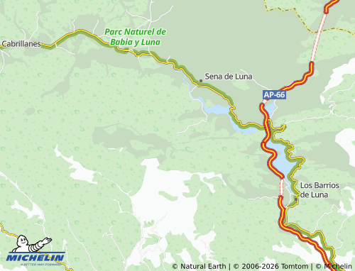 Mapa MICHELIN Abelgas - ViaMichelin