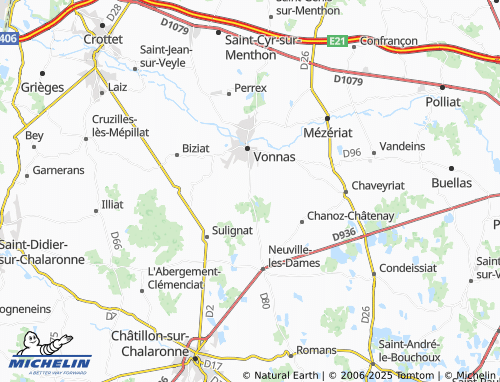 Mapa MICHELIN Chassin - ViaMichelin