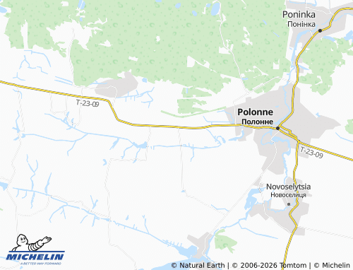 MICHELIN Hannusyne map - ViaMichelin