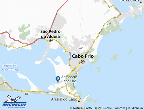 Mapa MICHELIN Ponta do Ambrósio - ViaMichelin
