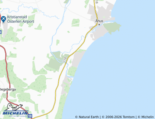 Carte MICHELIN Yngsjöstrand - ViaMichelin