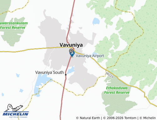 Mapa MICHELIN Kovilkulam - ViaMichelin