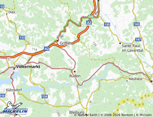 Mapa MICHELIN Lind - ViaMichelin